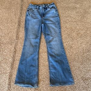 Old Navy Blue Flare Women's Jeans
